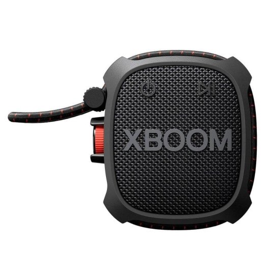 Colunas LG XBOOM GO XG2TBK portáteis Bluetooth 5.3 5W resistentes IP67