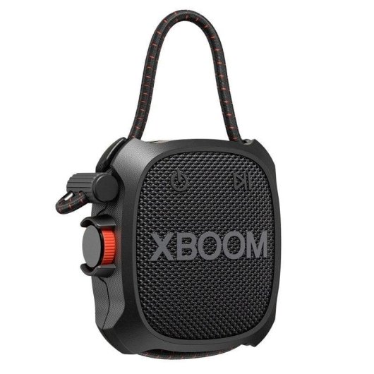 Colunas LG XBOOM GO XG2TBK portáteis Bluetooth 5.3 5W resistentes IP67