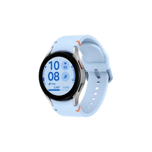 Samsung Galaxy Watch FE Bluetooth GPS NFC 40mm Super AMOLED Prata Resistência Água 5ATM