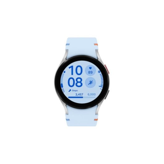 Samsung Galaxy Watch FE Bluetooth GPS NFC 40mm Super AMOLED Prata Resistência Água 5ATM