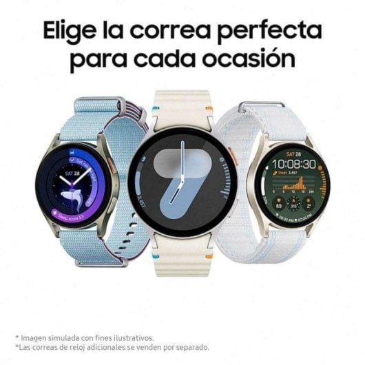Samsung Galaxy Watch7 Bluetooth GPS NFC 44mm AMOLED Verde M/L Resistenza Acqua 5ATM+IP68