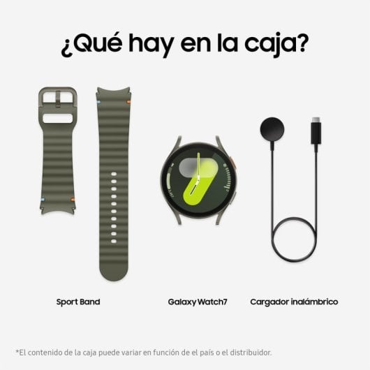 Samsung Galaxy Watch7 40mm Bluetooth Reloj Smartwatch Verde Reacondicionado