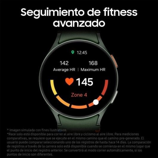 Samsung Galaxy Watch7 LTE GPS 44mm AMOLED Verde M/L IP68 SpO2 Pulsómetro ECG NFC