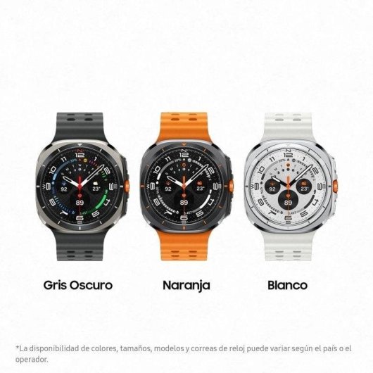 Samsung Galaxy Watch Ultra LTE GPS 47mm AMOLED Bianco Taglia Unica Resistenza Acqua 10ATM+IP68