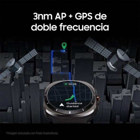 Samsung Galaxy Watch Ultra LTE GPS 47mm AMOLED Bianco Taglia Unica Resistenza Acqua 10ATM+IP68