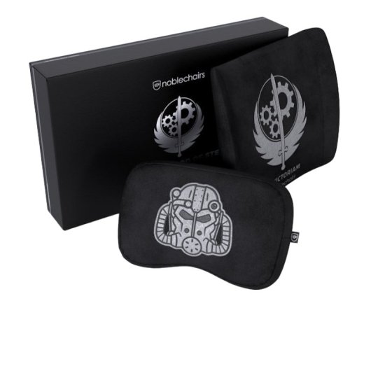Noblechairs Memory Foam Set de Almohadas para Sillas EPIC, ICON y HERO Brotherhood Of Steel