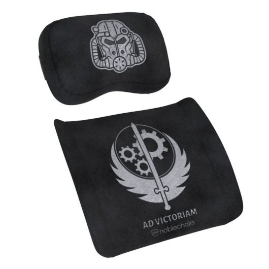 Noblechairs Memory Foam Set de Almohadas para Sillas EPIC, ICON y HERO Brotherhood Of Steel