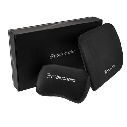 Noblechairs Set de Almohadas para Sillas EPIC, ICON y HERO Negro