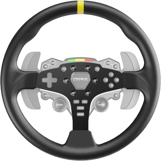 Moza RS046 Rennlenkradbezug RACING ES 12"