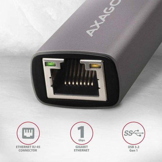 Carte réseau et adaptateur Ethernet Axagon ADE-TR 5000 Mbit/s