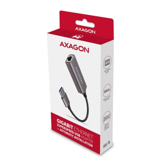 Carte réseau et adaptateur Ethernet Axagon ADE-TR 5000 Mbit/s