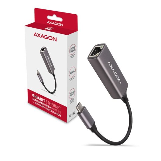 Scheda di rete Ethernet Axagon ADE-TRC e adattatore 5000 Mbit/s