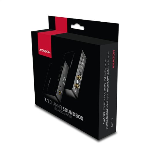 Carte audio USB 7.1 canaux Axagon ADA-71