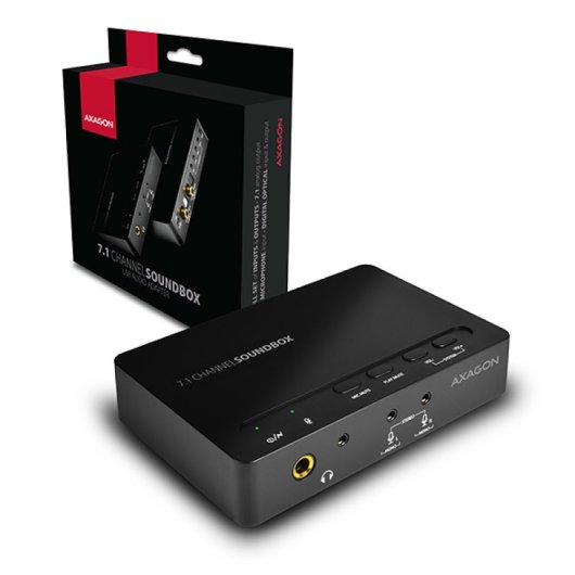 Carte audio USB 7.1 canaux Axagon ADA-71