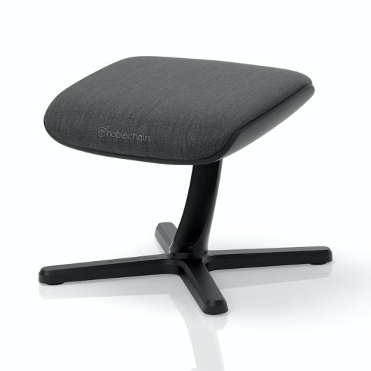 Noblechairs Footrest 2 Reposapies de Tela Negro