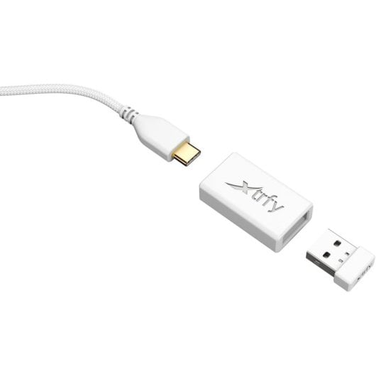 XTRFY M8 Wireless Ratón Gaming Óptico Inalámbrico 26000 DPI Blanco