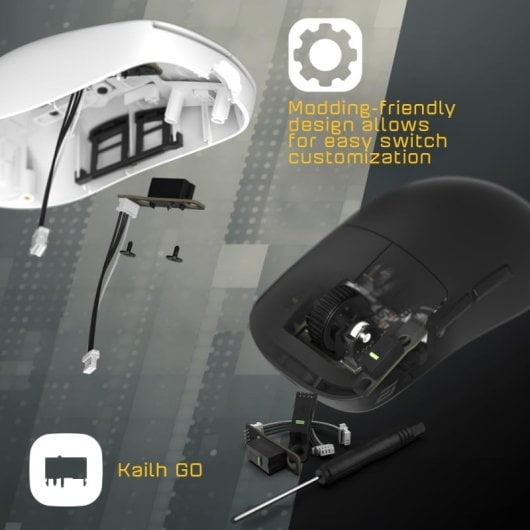 Endgame Gear OP1we mouse da gioco destro USB tipo A ottico 19000 DPI