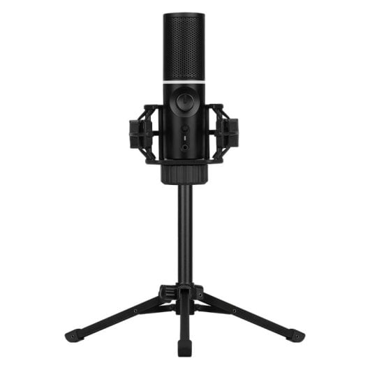Streamplify MIC TRIPOD Micrófono de Estudio RGB con Trípode Negro
