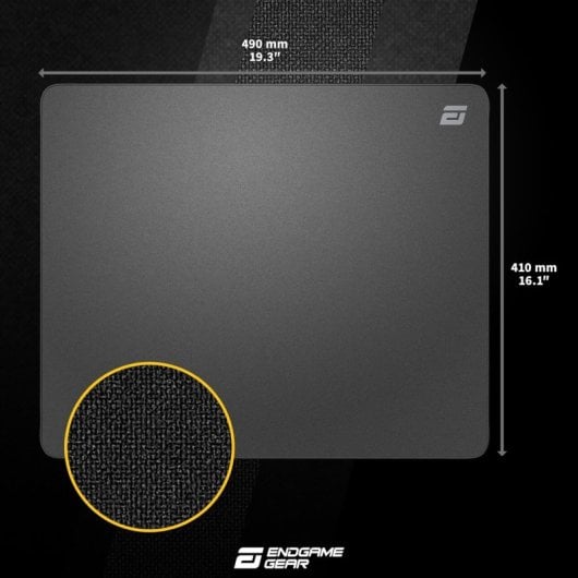 Tapis de souris de jeu Endgame Gear EM-C noir