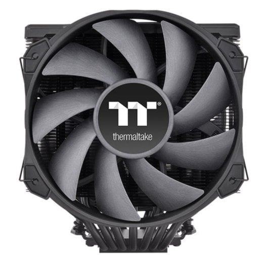 Thermaltake TOUGHAIR 710 Black 7 Pipes Doble Ventilador CPU 140mm Negro
