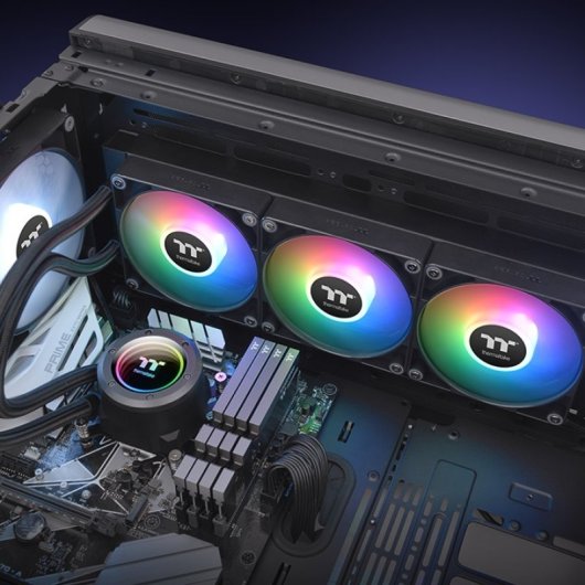 Thermaltake TH420 V2 ARGB Kit Refrigeración Líquida 420mm Negro