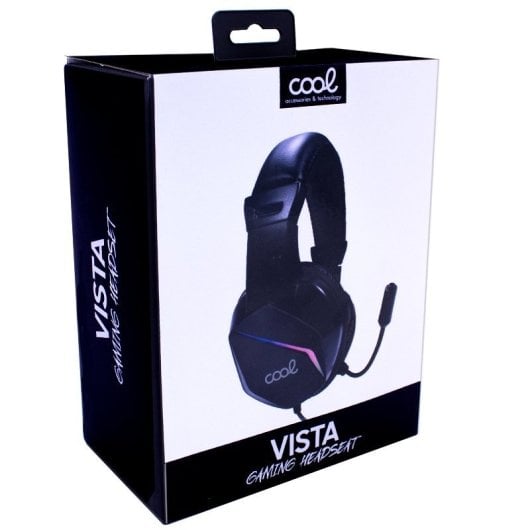 Cool Vista Auriculares Gaming Stereo con Adaptador Audio e Iluminación Multiplataforma