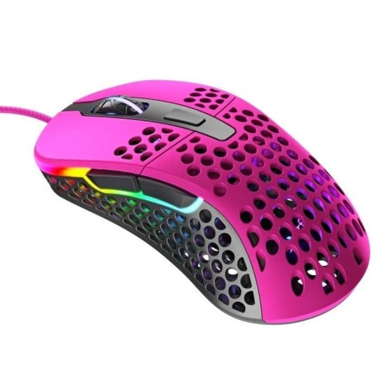 Mouse da gioco CHERRY XTRFY M4 RGB destro USB tipo A ottico 16000 DPI Rosa