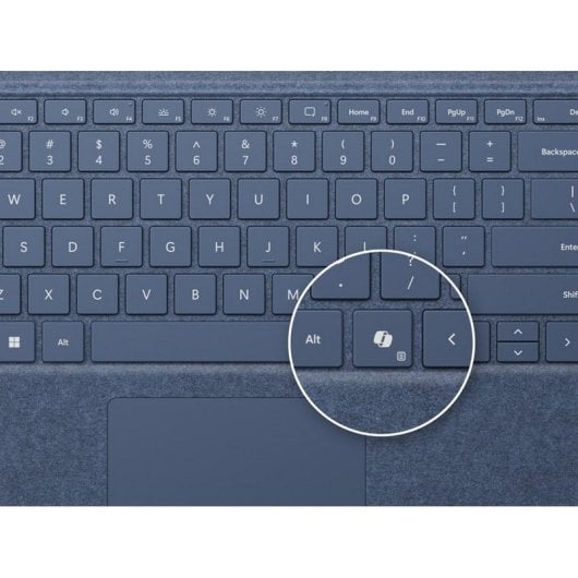 Microsoft Teclado para Surface Pro con Almacenamiento de Lápiz Español QWERTY Duna