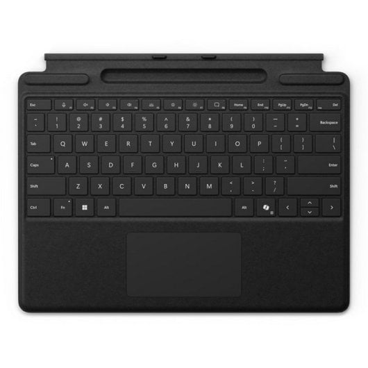 Microsoft Teclado para Surface Pro con Almacenamiento de Lápiz Español QWERTY Negro