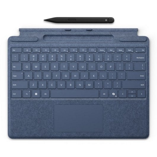 Microsoft Teclado para Surface Pro con Slim Pen (2ª Edición) Español QWERTY Zafiro