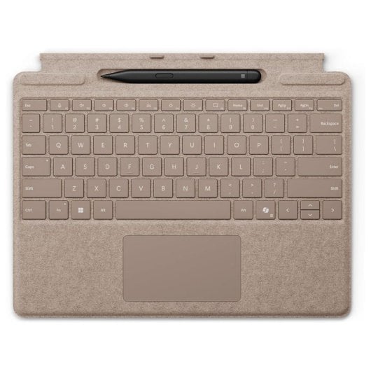 Microsoft Surface Pro-Tastatur mit Slim Pen (2. Ausgabe) Spanisch QWERTY Duna