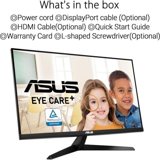 ASUS VY27UQ Computerbildschirm 68,6 cm (27") 3840 x 2160 Pixel 4K Ultra HD LCD Schwarz