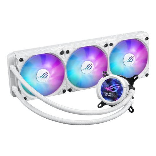 ASUS ROG Strix LC III 360 ARGB White Edition ARGB Kit de Refrigeración Líquida 360mm Blanco