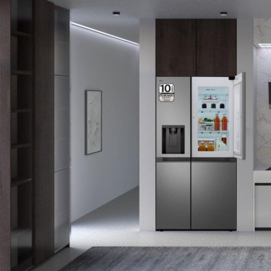 Frigorífico Americano LG Side By Side Série 400 No Frost 179cm 634L F Inox