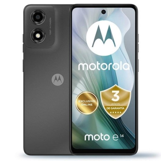 Motorola Moto E14 4G 2GB 64GB 6.56" Gris Graphite
