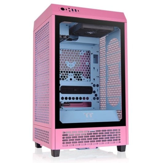 Thermaltake The Tower 200 Bubble Pink Miniitx 2xusb 3.0 Boite Sans Source Rose
