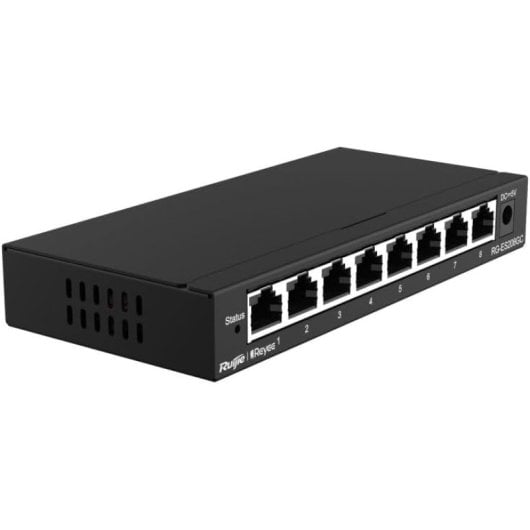 Ruijie Networks RG-ES208GC Switch 8 Puertos Gestionado L2 Gigabit Ethernet Gris