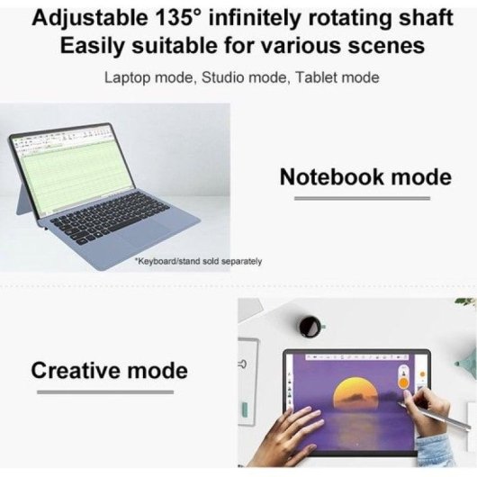 Tablet Lipa Jumper V12 WiFi 12,2" 12GB 256GB Negro