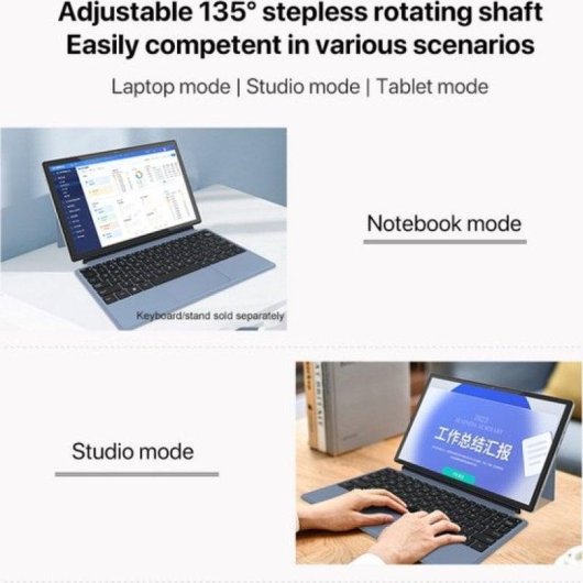 Tablet Lipa Jumper V10 WiFi 10,1" 8GB 256GB Gris