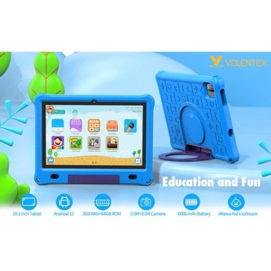 Lipa WQ01 Tablet para Niños 10.1" 3/64GB Azul