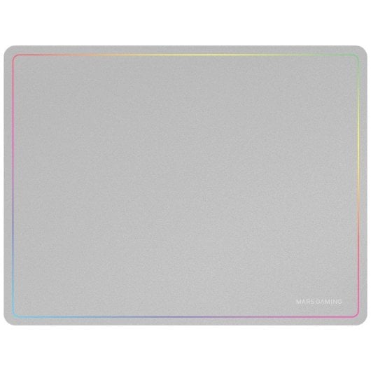 Mars Gaming MCP124 Combo 3 en1 Teclado LED RGB + Ratón RGB 3200 DPI + Alfombrilla, Francés, Blanco