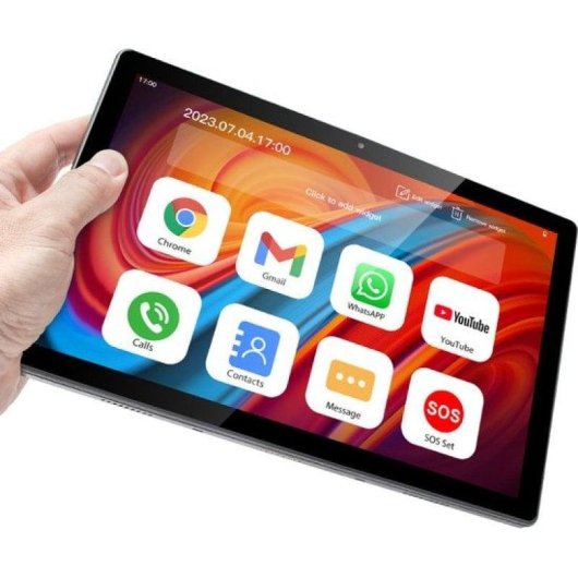 Tablet Lipa F50 WiFi + 4G 10,1" 4GB 64GB Preto com Docking Station