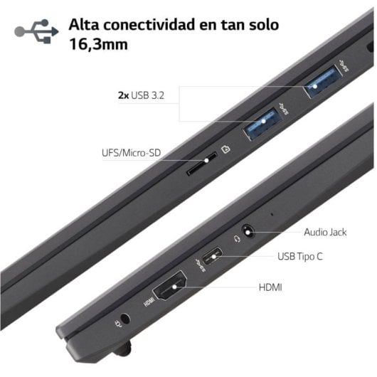 LG Ultra 16U70R AMD Ryzen 5 7530U/16GB/1TB SSD/16"