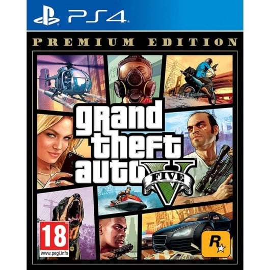 GTA V Premium Online Edition Ps4