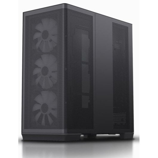 APNX C1 RGB Midi Tower Cristal Templado USB-C Negra