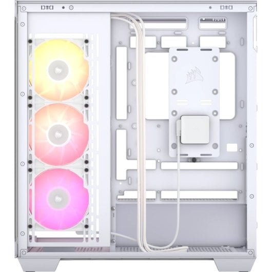 Corsair iCUE LINK 3500X RGB Semi Torre Cristal Templado USB-C Blanca