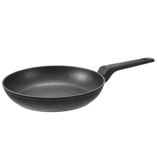 WECOOK! Granite Cazuela Alta 24 Cm – Schmiedealuminium-Topf Mit Glasdeckel, Für Induktion & Alle Herde