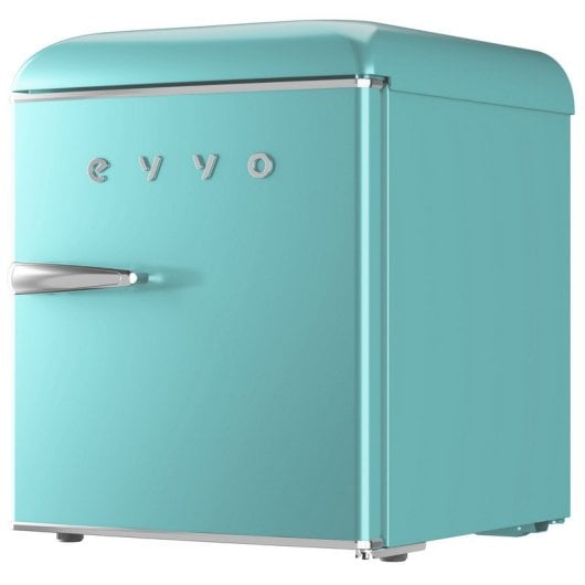 EVVO F20 Frigorífico Mini Retro 45L F Azul Pastel