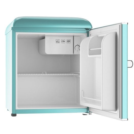 EVVO F20 Frigorífico Mini Retro 45L F Azul Pastel