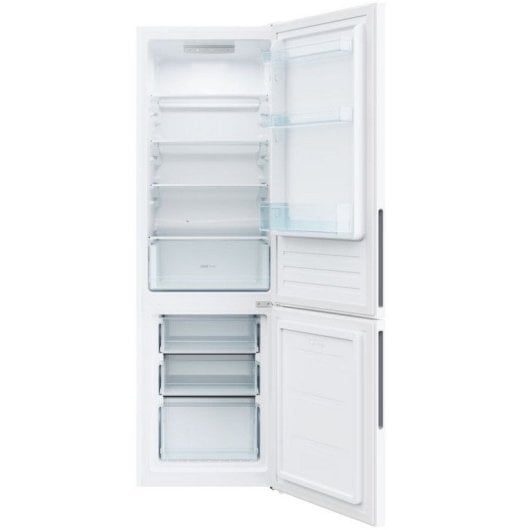 Candy City Combi CCT3L517EW Frigorífico Combinado E Branco